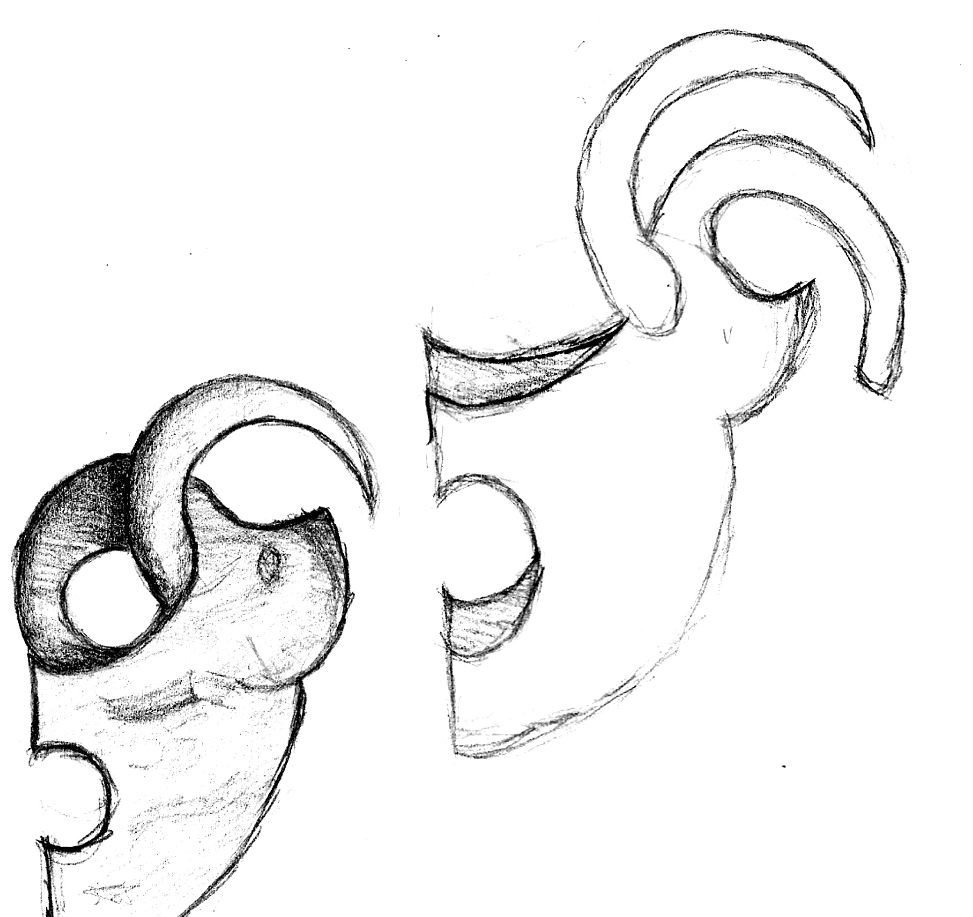 Szkic — proces projektowania logo, Skubi Art