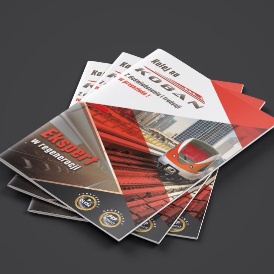 Koban — katalog i branding, projekt Skubi Art