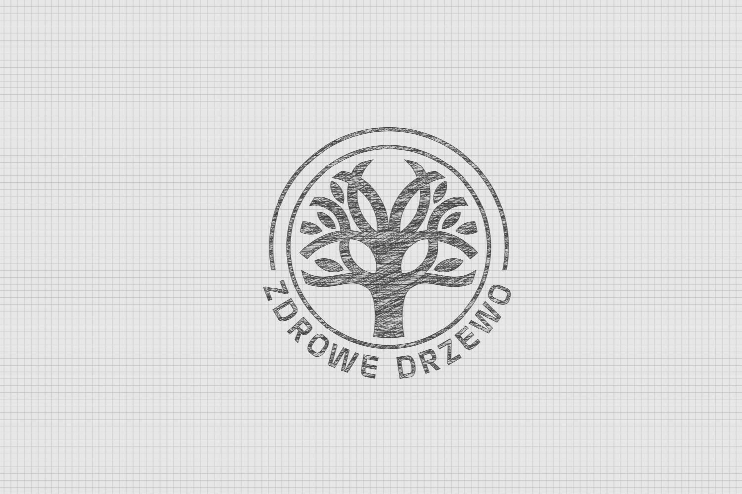 logo z drzewem