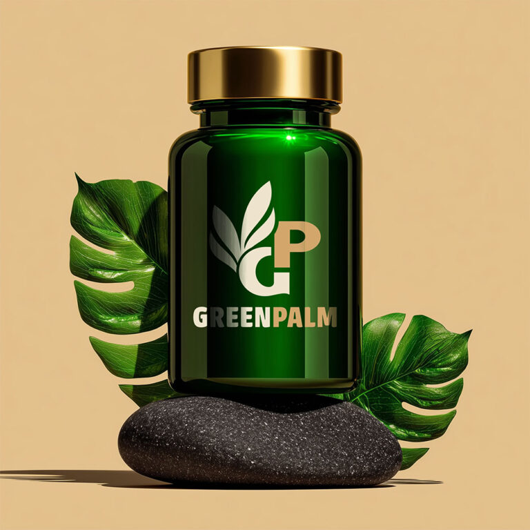 Logo Green Palm — mockup