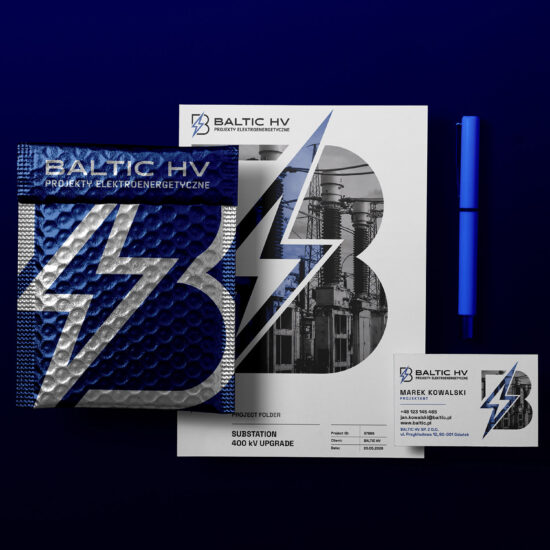 Baltic HV — branding, projekt Skubi Art