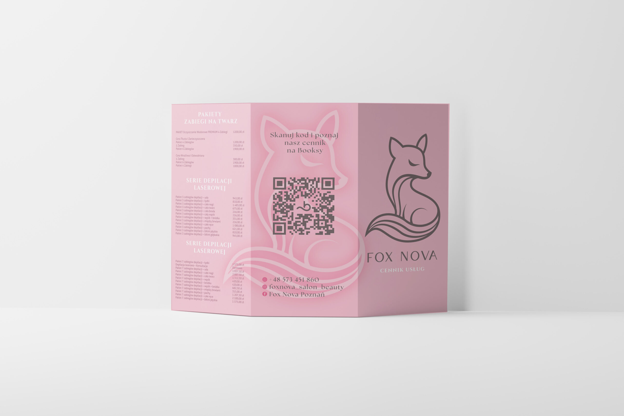 MOCKUP ULOTKA CENNIK DL 1 WIDOK Z WEWNĄTRZ