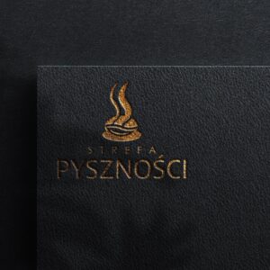 Logo kawiarni BREW/01 – prezentacja koncepcji