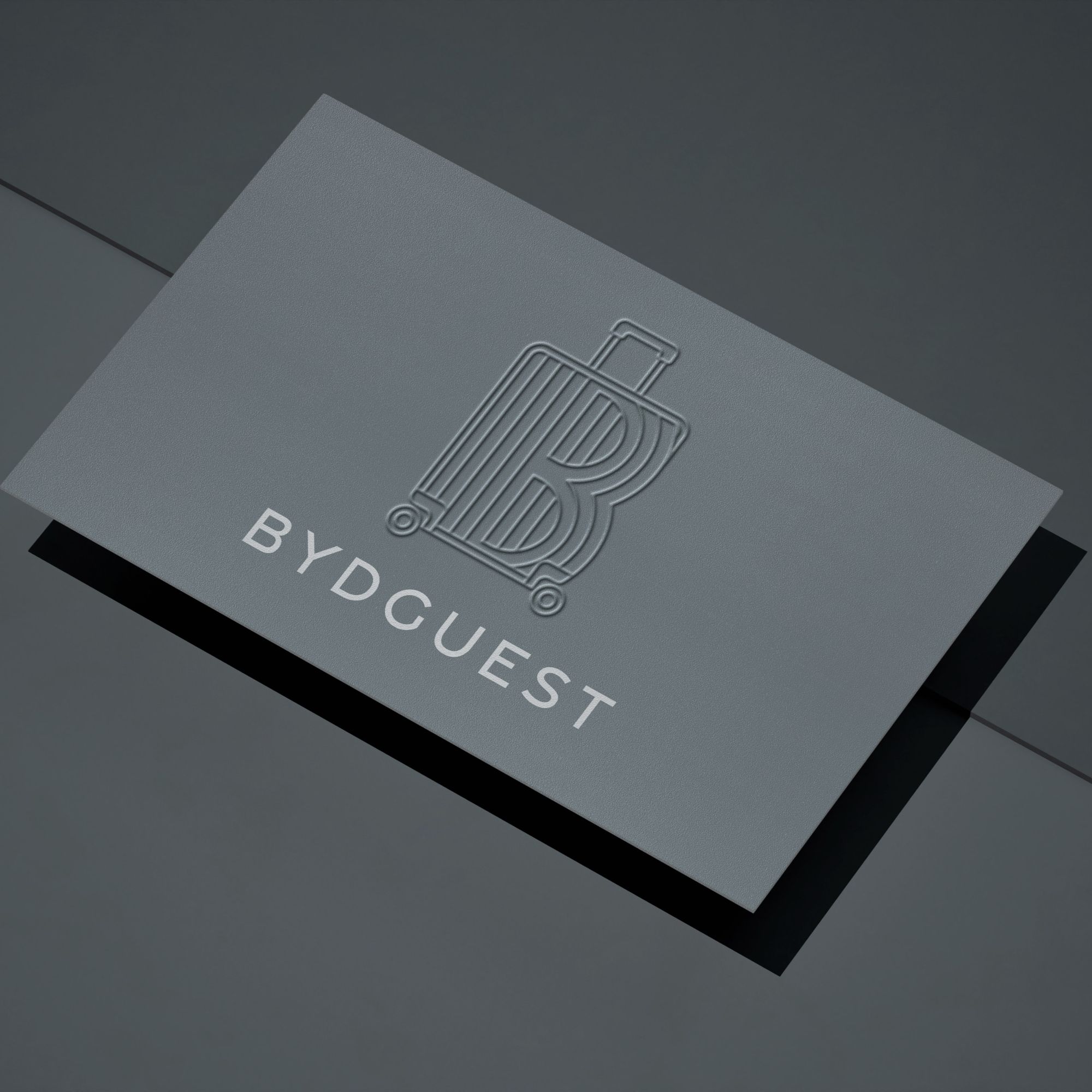 mockup logo 2 d