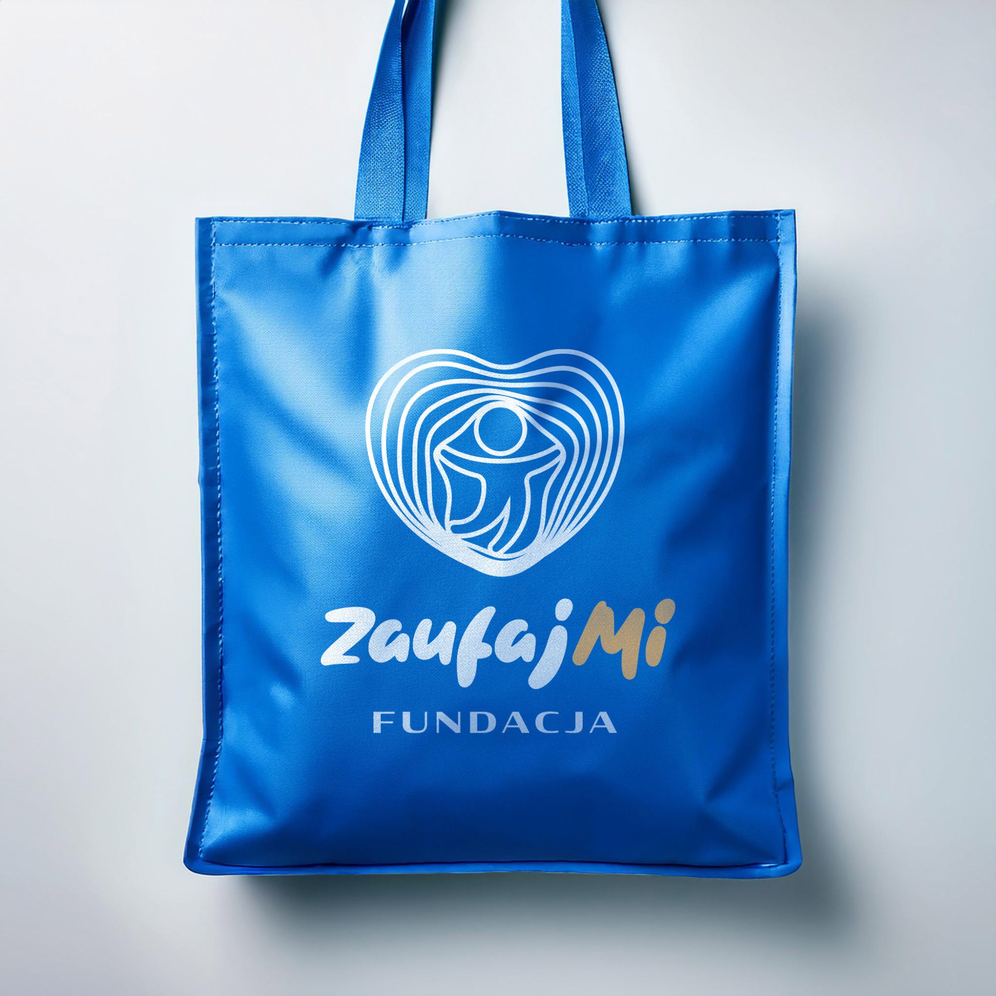 Projekt identyfikacji wizualnej Fundacji Zaufaj Mi