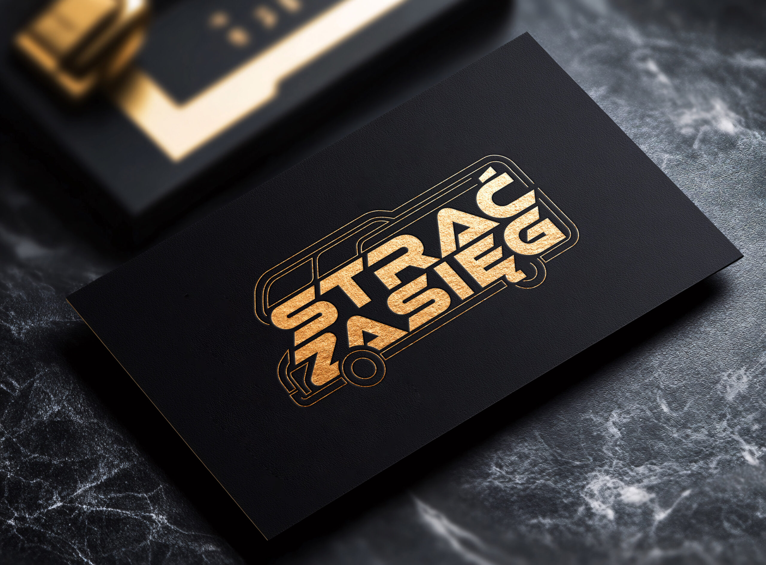 Projekt logo camper parku Strać Zasięg