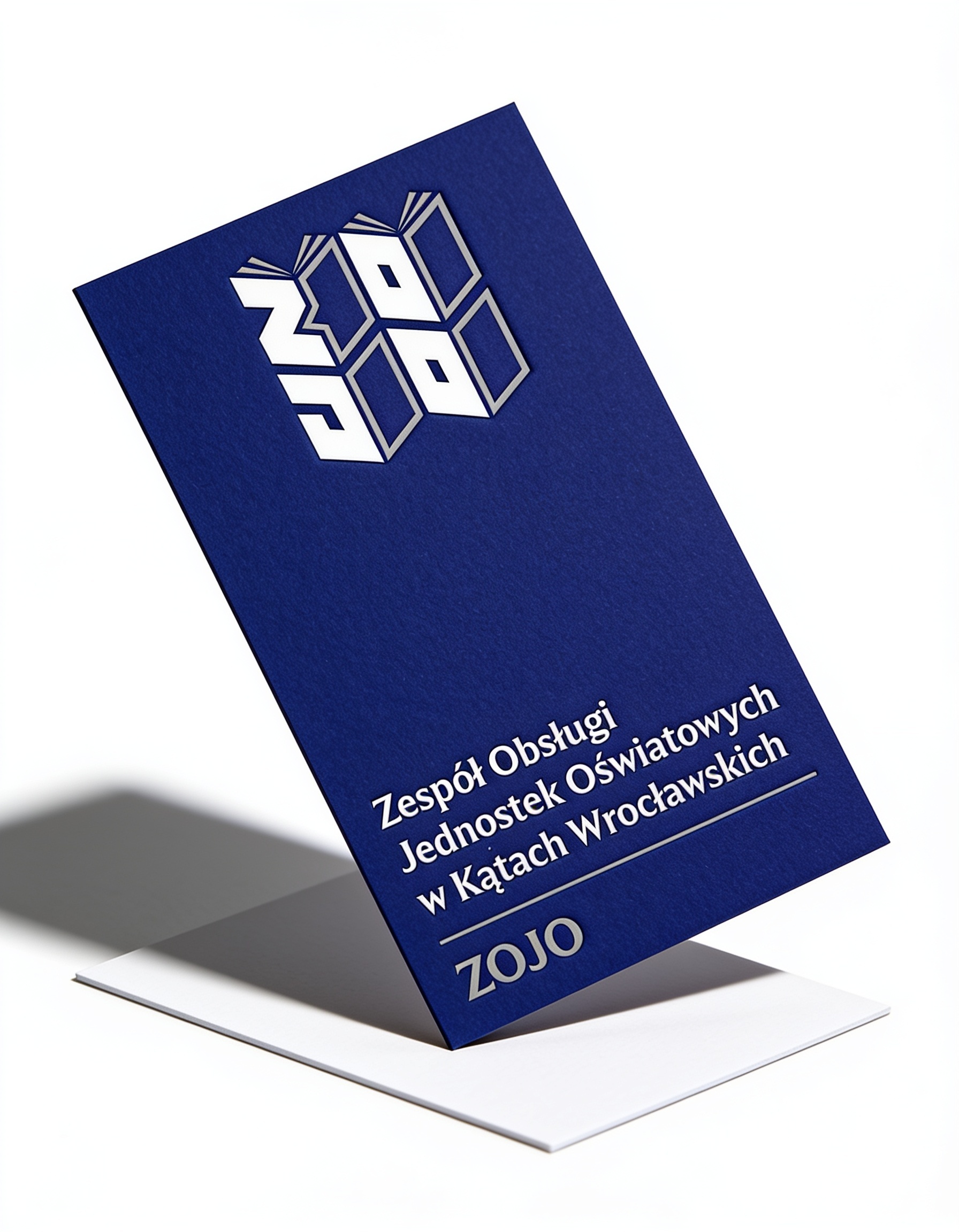 Logo ZOJO w zastosowaniu na materiałach promocyjnych